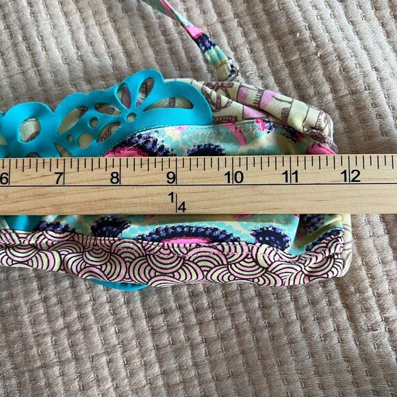 Maaji Bikini 2PC Set Size S $158 Multicolor Low Rise Women Swim Beach Padded - Picture 9 of 10